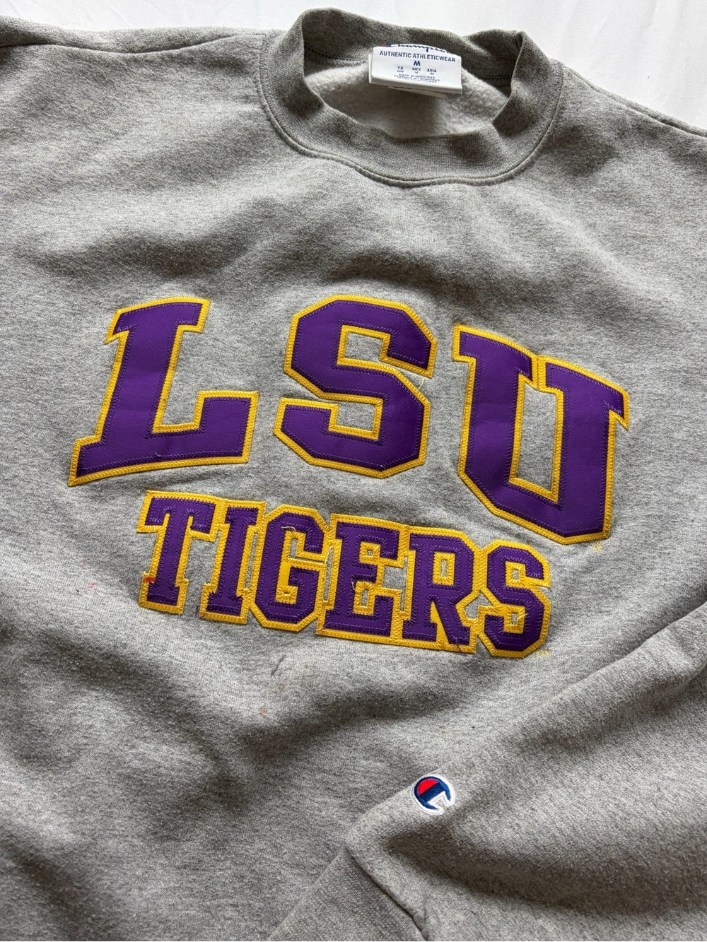 Champion LSU Crewneck